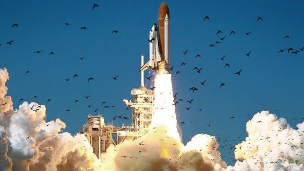Explosion of Space Shuttle Challenger