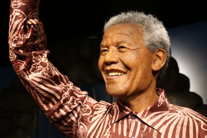 The Art Wax Of Nelson Mandela at Grevin Seoul. The Mandela Effect theory is related to the death of Nelson Mandela. In 2019 they have made a movie about the Mandela Effect.